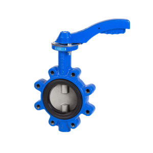 VÁLVULA WAFER 2",4",6",10" CON PALANCA MANUAL FIERRO FUNDIDO PALETA INOX 304 GENEBRE