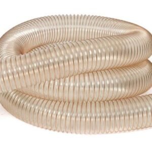 Manguera de Ventilación de Poliuretano (PU) con Espiral de Acero Cobreado